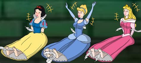 disney princess tickle